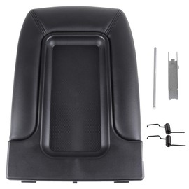 SCITOO Auto Black Center Console Lid Kit Replacement fit for 2001-2007 for GMC Sierra Silverado
