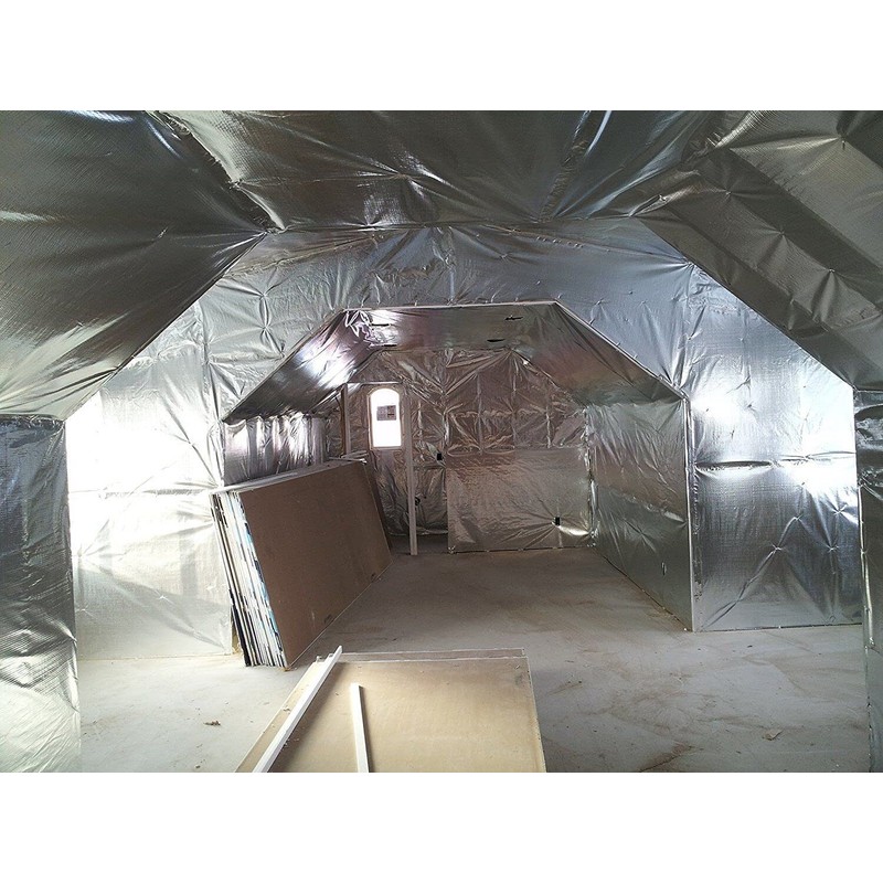 Solid Radiant Vapor Barrier Heat Shield Sauna Attic Foil 1000qft