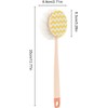 Cepillo Exfoliante Corporal 2 en 1 con Mango Largo para