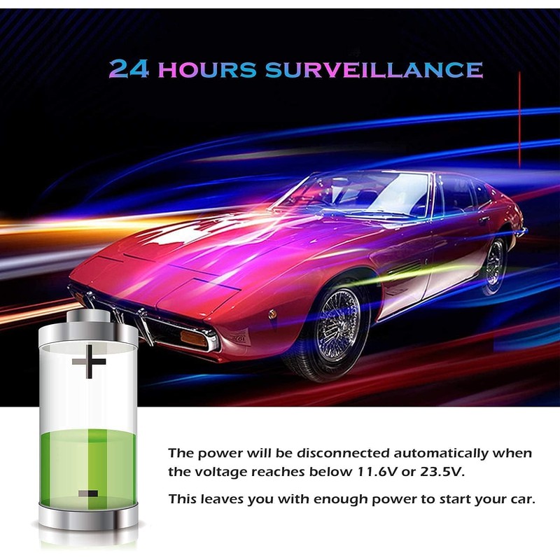 GUUZI Micro Dash Cam Hardwire Kit for Dash Camera, Car