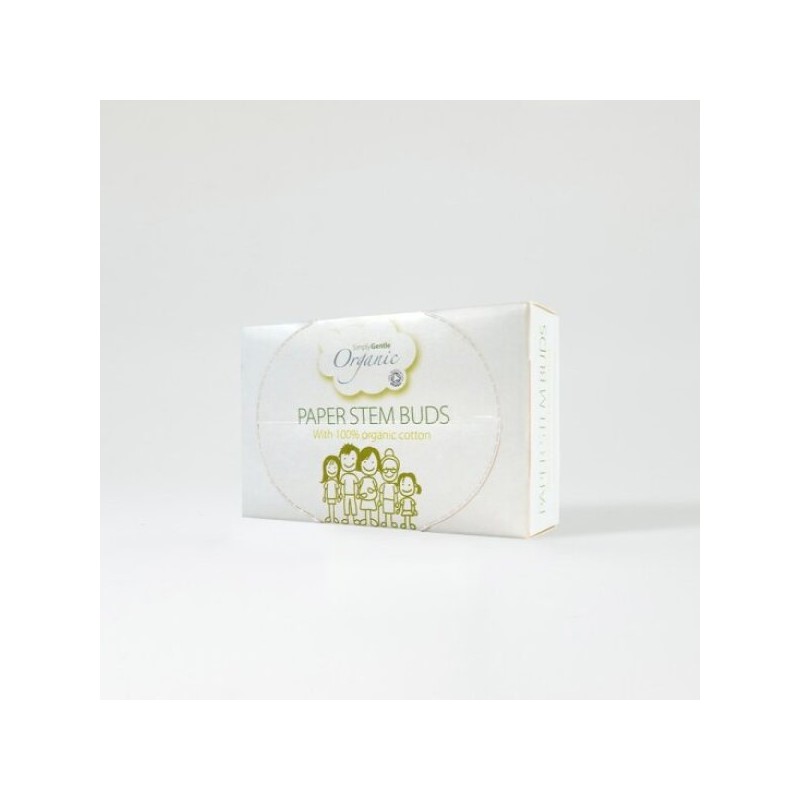 Simply Gentle 심플리잰틀 유기농 면봉 (200개입) SimplyGentle Organic Cotton Swabs