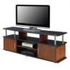 Convenience Concepts Designs2Go 60" Monterey TV Stand, Cherry / Black
