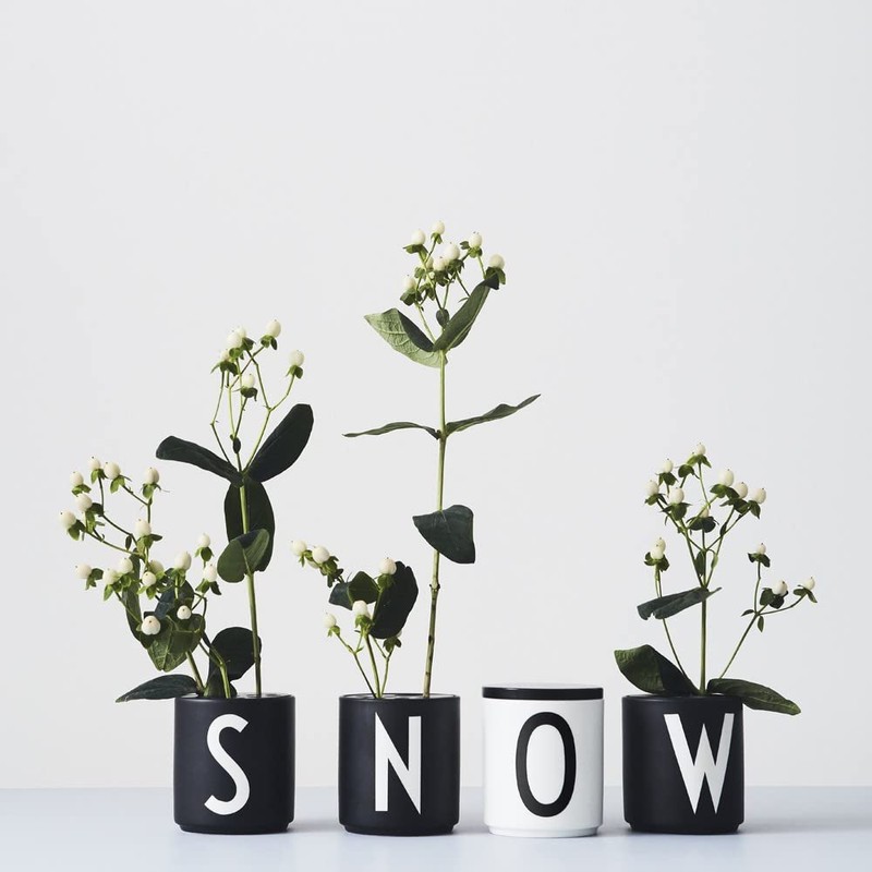 Mug Porcelain Cup Design Letters