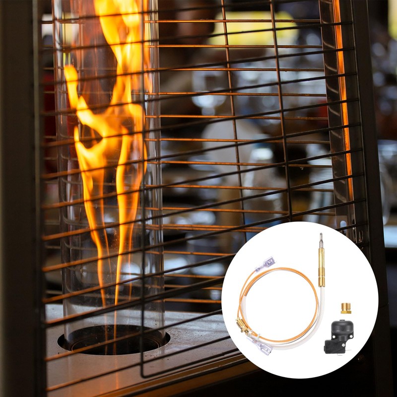 MECCANIXITY 14" Patio Heater Thermocouple Sensor Replacement Part with Tip