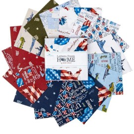 Riley Blake Letters from Home 5" Stacker by Vicki Gifford for Riley Blake Designs