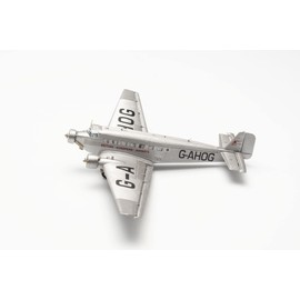 herpa Model aircraft BEA British European Airways Junkers JU-52 scale 1:160 - model aircraft, aircraft model for collectors, miniature decoration, aviator without plastic base, silver