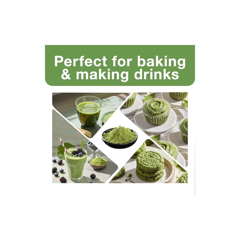 Polvo de té verde matcha orgánico, 114 g (4 oz.)