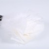 Uadme Duster with Turkey Feathers, White, Soft Turkey Feather Dust