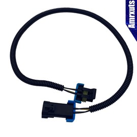 Amrxuts - Arnés de extensión para sensor de oxígeno O2 negro de 24 pulgadas para LS2 LS3 LS7 2005-2013 C6 Corvette 2010-2013 Camaro para aplicaciones de sensor frontal SG752
