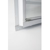 Shed Window 14x21 White - Vertical Slider with Tempered Glass