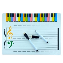 Wipe and Clean Music Theory Card (2 Sided)