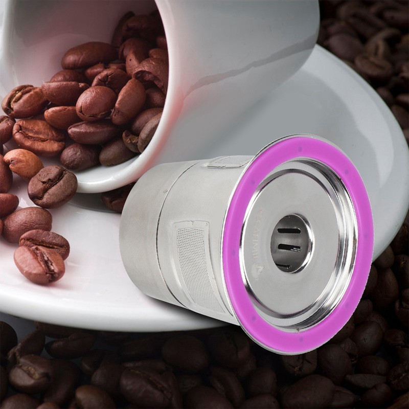 Stainless Steel Reusable Coffee Capsule Cup Coffee Machine Accessories Fit