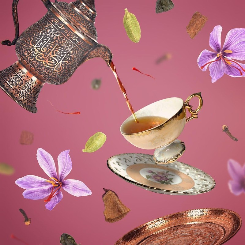 Eshai Kashmiri Chai (Kahwa) - Green Tea with Spices -