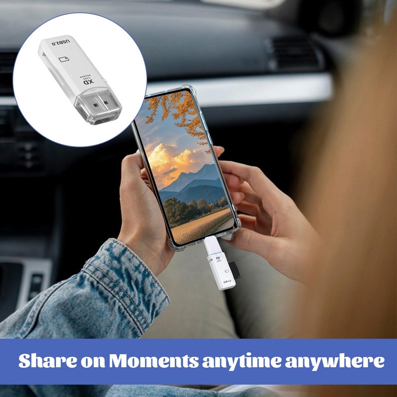 XD Card Reader USB 2.0 128gb XD Picture Card Reader