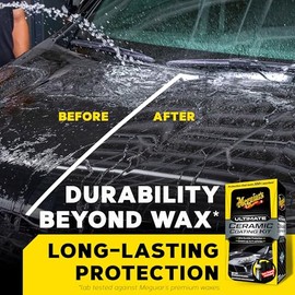 Meguiar's Ultimate Kit de Revestimiento de Cerámica para Coches, Protección Duradera, Mayor Brillo