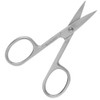 Left-Handed Nail Scissors – Curved Blade – Stainless Steel – Length: 9.5 cm