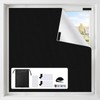 100% Blackout Curtains Bedroom No Drill DIY Curtains 57"W x