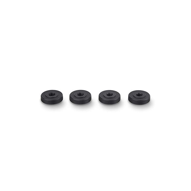 PrecisionGeek - Knurled Thumb Nuts/Female Thumb Wheel Lock Nut Adapter