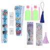 2 Set Diamond Bookmarks 5D DIY Painting Crystal Rhinestones Embroidery
