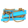 Outdoor Plastic SiX section Children Kids Rope Climbing Ladder Toy
