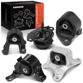 A-Premium 5PCS Engine Motor Mount and Transmission Mount Set Compatible with Honda Element 2003-2010 2.4L, 4WD, Manual Transmission, Replace# 50840S6M010, 50840S6MJ01