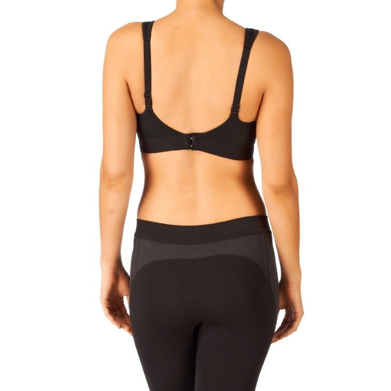 Triumph Women's Triaction Workout N Non-Wired Everyday Bra, Black, 36C