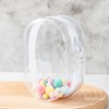 Hotcho Clear Figure Display Bag with Keychain Blind Box Carrying