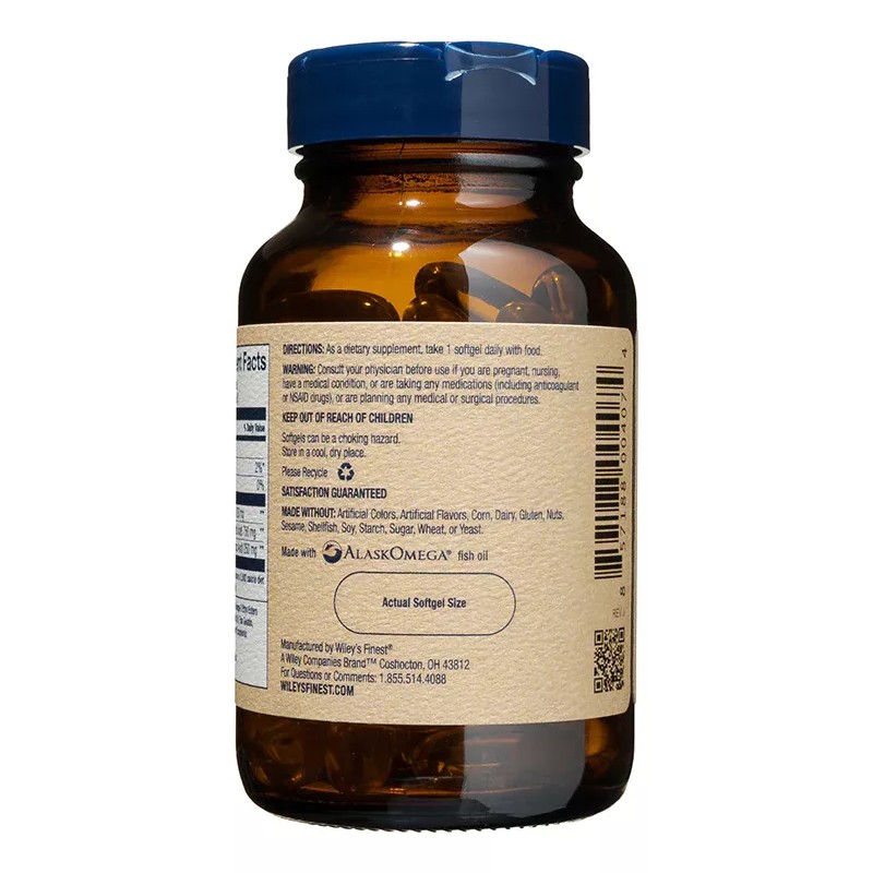 Fer & Greco Wileys Finest Wild Alaskan Fish Oil Peak