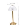 Operitacx Modern Led Desk Lamp Retro Table Lamp Touch Sensor