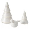 Ikea VINTERFINT Limited Edition Decoration Set of 3 White Christmas