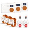 CallToU Wireless Caregiver Pager Portable Alarms for Elderly Wrist Call