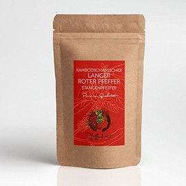 Cambodian Long Red Pepper 70 g in Aroma Protection Bag Very Sharp Pepper Stewing Dish