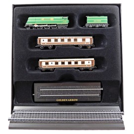 Seven Secrets | Golden Arrow - Miniature Die-Cast Model Train 1/220 scale Z Gauge by Atlas | KB11