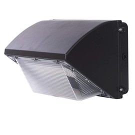 60W LED Wall Pack Light with Dusk-to-Dawn Photocell Sensor, 8400LM 5000K Daylight,Commercial and Industrial Outdoor Security Lights Waterproof IP65 for Front Door,Yard,Garage Lighting,UL Listed