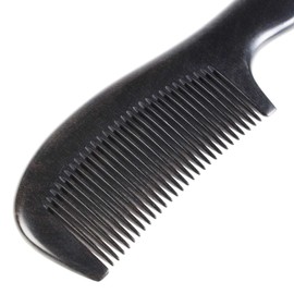 Onedor Handmade 100% Natural Chacate Preto Wood Hair Combs - Anti-Static Sandalwood Scent Natural Hair Detangler Wooden Comb (Fine Tooth)