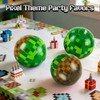 24 Pack Pixel Themed Beach Balls - 6 Inch Floating