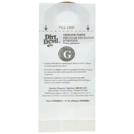 Royal Dirt Devil 3010348001 Paper Bag, Royal Type G Hand Vac Adapt Req'S 10 Pk