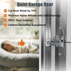Luxbaro Garage Door Hardware Kit for 7' Height Garage Doors,