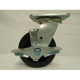 5" X 2" Swivel Caster Phenolic Wheel w/Brake 1000 Lbs Tool Box