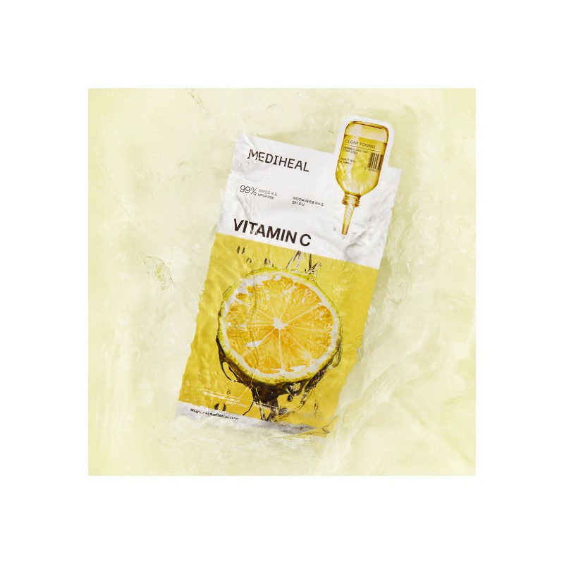 Mediheal Vitamin C Essential Mask Blemish Toning 20 Sheets /