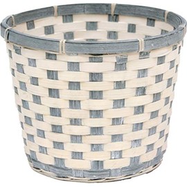 Ohashi Shinji Shoten Macaron Gray No. D6 Pot Cover