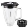 Replacement Parts 6-cups Glass Jar with Blade and Collar,Compatible with