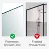 Taozun Shower Door Hooks, Gold Towel Hooks for Bathroom Frameless
