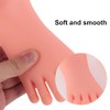 Lurrose Mannequin 2 Pcs Plastic Foot Model Tools Nail Art