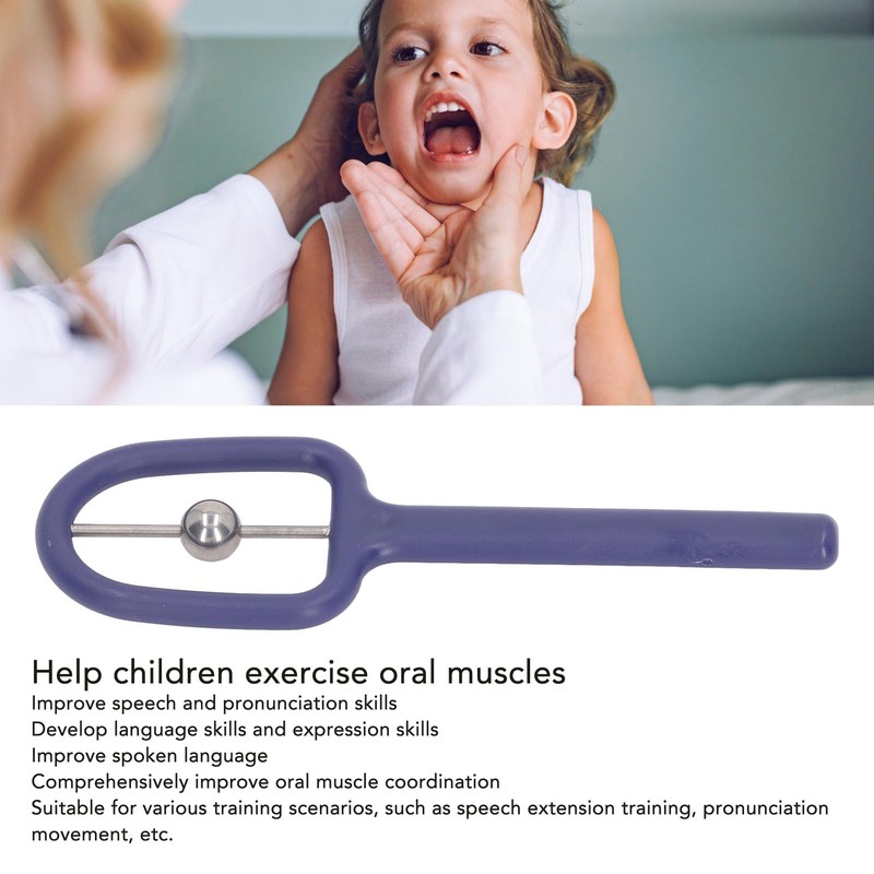 Tongue Tip Exercise Tool U Shaped Improve Flexibility Oral Muscle