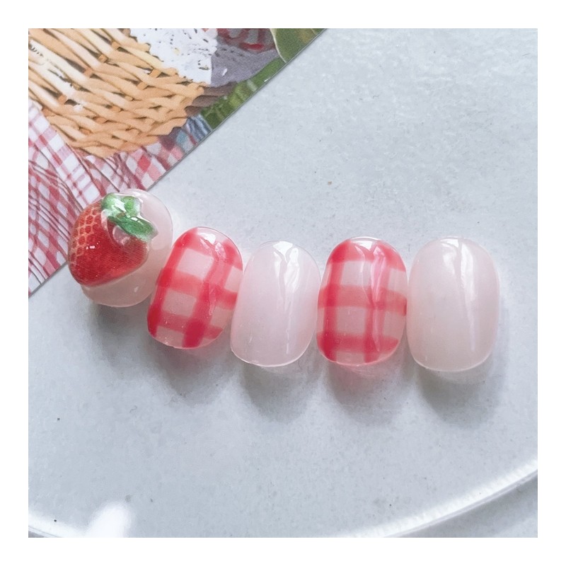 Strawberry Picnic - Oval / 딸기피크닉 - 오벌