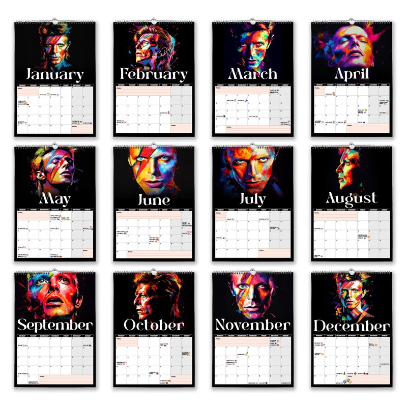 The Calendar King // David Bowie - ART - A4