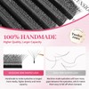 XIUSUZAKI W Lash Extensions Supplies 6D Eyelash Extensions W Shape