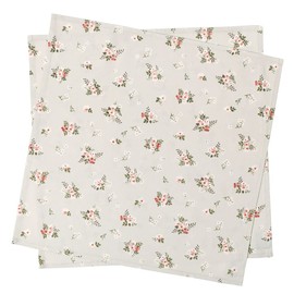 COLORFUL CANDY STYLE N3969700 Lunch Cloth, Girls, Set of 2, Lunch Box, Napkin, Square, Petit Bouquet