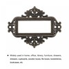 sourcing map Metal Label Holders, 55x43mm 12Pcs Vintage Lace-up Business